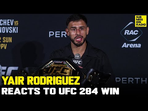 Yair Rodriguez Reacts To UFC 284 Interim Title Win, Reveals What he Told Josh Emmett Post-Fight