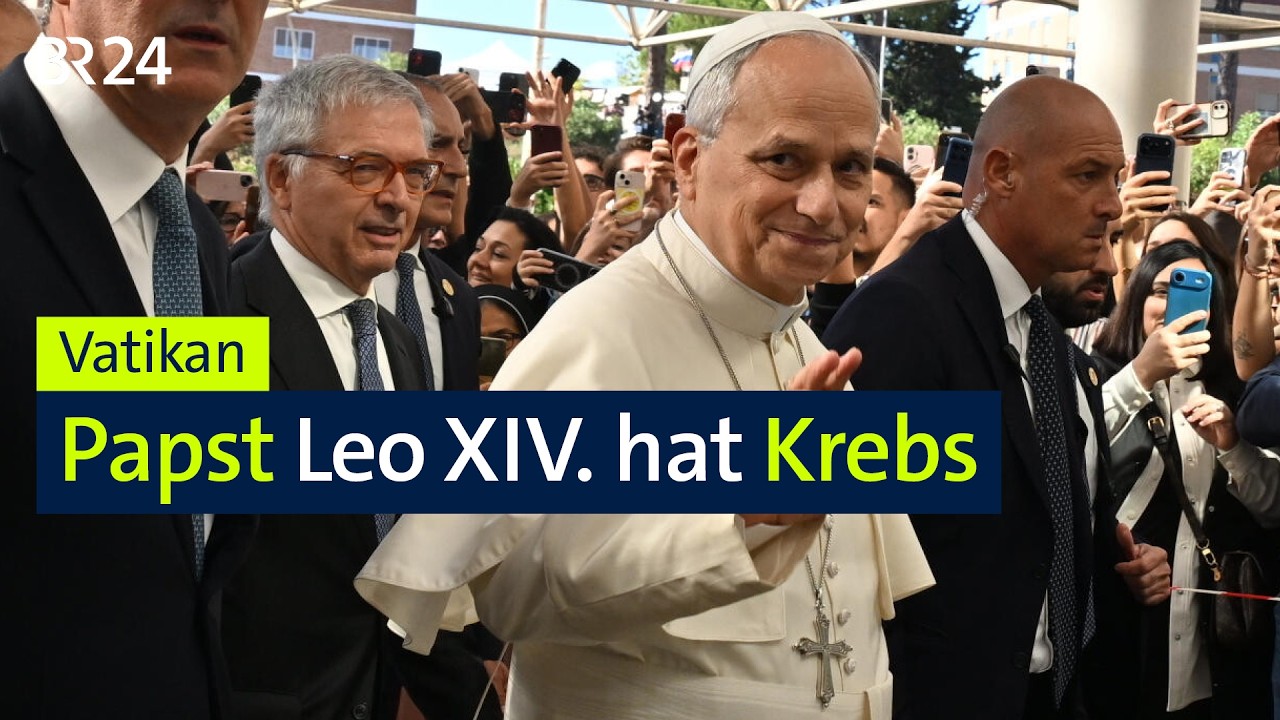 Vatikan: Papst Leo hat Krebs | BR24