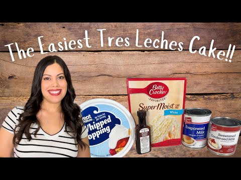 Easy Tres Leches Cake (Using a Cake Mix!)