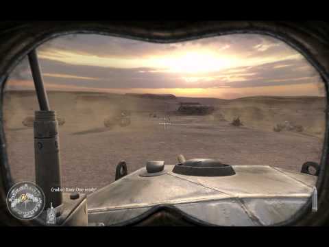 "Call of Duty 2", walkthrough on Veteran, Chapter 5 - The Tank Squadrons, part 1 - Crusader Charge