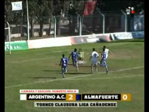 Fecha 5, Clausura 2012 LCF: Argentino 2 - 0 Almafuerte