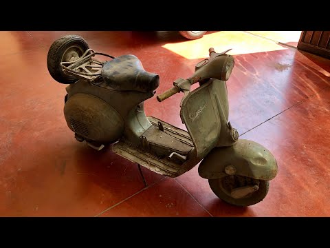 Restauro completo Vespa 150 VBA1T del 1960
