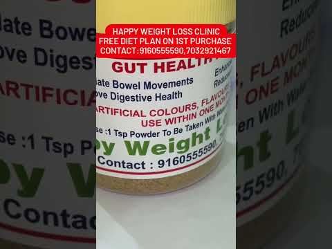 Gut health powder