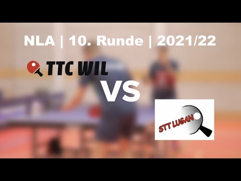 NLA | 10. Runde | 2021/22 | TTC Wil vs. STT Lugano