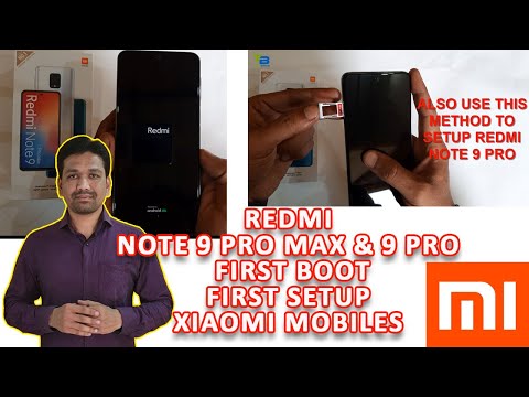 How To Setup Redmi Note 9 Pro Max & Note 9 Pro First Time | Redmi Mobiles First Boot up time & Setup