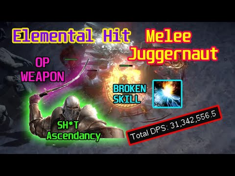 [3.14] Who Needs A Berserker LOL | Elemental Hit Juggernaut Build Guide | PoE Ultimatum