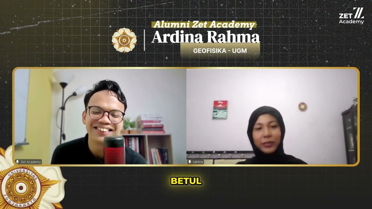 Ardina Rahma – Alumni Zet Academy, lolos UGM Geofisika