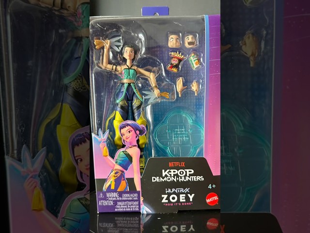 Vídeo relacionado con Funko Kpop Demon Hunters Zoey How It's Done with Shin-kal Spirit Blade Knives + ToyBop Protector: Pop! Figura de vinilo de animación de TV (incluye estuche de coleccionista protector pop)