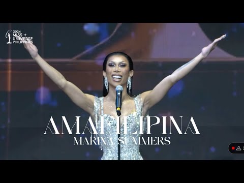 Miss Universe Philippines 2024 Opening Number | Marina Summers - AMAFILIPINA (Full Performance)