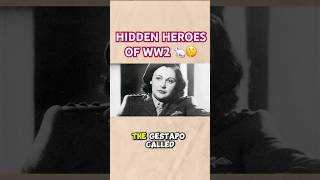 'The White Mouse' 🐁🤯- Hidden HEROES of WW2 PT 1 #history #ww2  #shorts