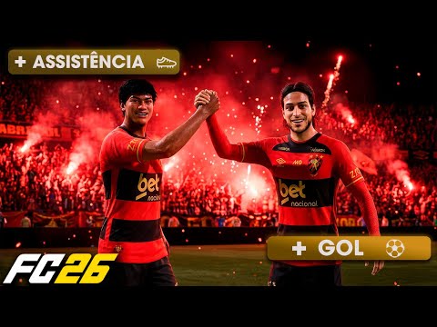 CAIO FORMOU A DUPLA MAIS LETAL DO BRASIL 🇧🇷 | EA FC 26 Modo Carreira Jogador | EP 06