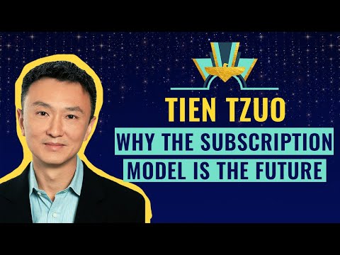 "Why the subscription model is the future" 💸 with Tien Tzuo, CEO of Zuora