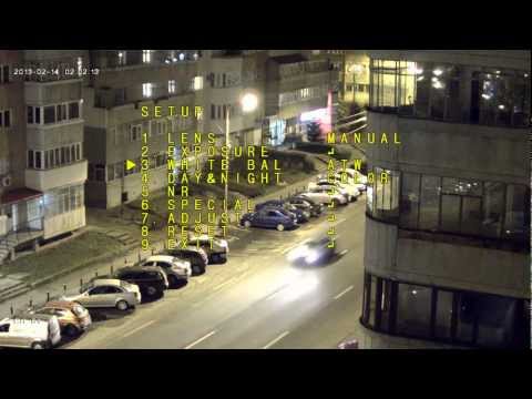 Camera HD-SDI BIG-60EHD si DVR HD-SDI BIG-0480HD (noapte 1) - www.bigit.ro