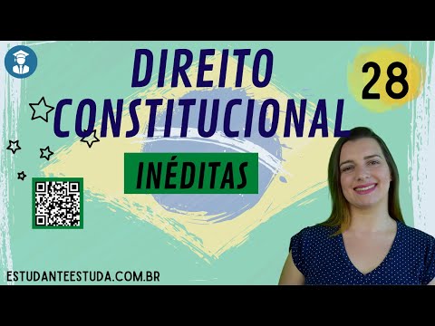 #28 - Direito Constitucional, Questões Inéditas, Aline Florner | Do Zero ao Avançado | Método QR2