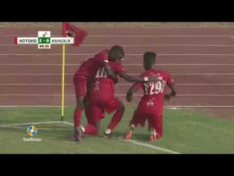 WATCH: Frank Etouga’s 2nd Goal For Kotoko (FT: Kotoko 3-1 Ashgold)