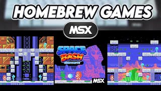 Space Bash: Contact!! - New MSX Game 2026