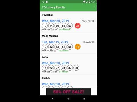 CO Lottery Results Video