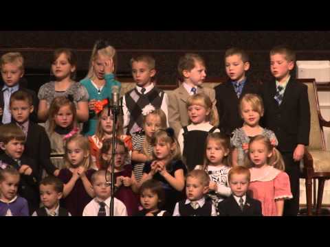 Follow, Follow, I Will Follow Jesus given by Preschool Choir
