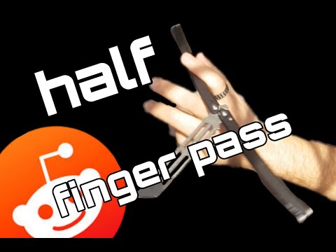 Half finger pass- tutorial