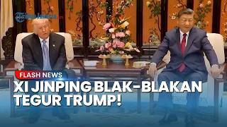 Xi Jinping Blak-blakan Tegur Donald Trump saat Jamuan Makan Malam, Risiko Hina Tuan Rumah