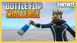 @fortnite Bottle flip trick!🍼(Do YOU have this EMOTE?!)✨Fancy flip emote & Bottle flip emote✨#viral