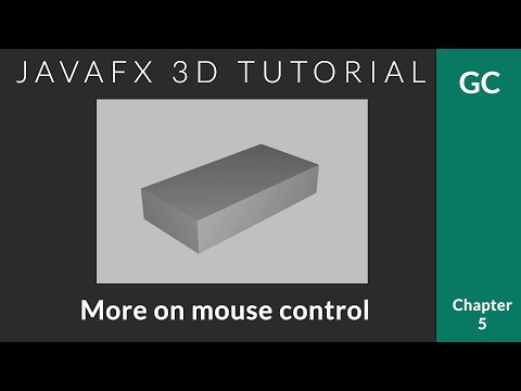 JavaFX 3D Tutorial #5 - Zooming with Mouse Scroll