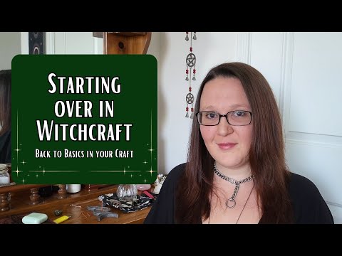 Basic Witchcraft ⭐ starting over is GOOD for you! [CC]