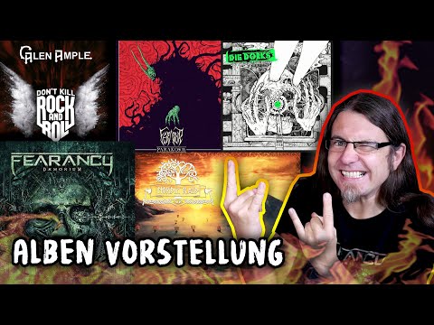 Der Alben-Vorstellungen LETZTER Teil 🤘 Fearancy 🤘 Glen Ample 🤘 Die Dorks 🤘 Nordic Raid 🤘 Feradur