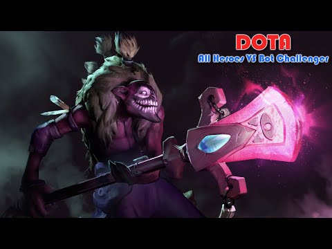 DOTA - All Heroes VS Bot Challenger #024 | Dazzle 1 vs 5 Bot - Sirius AI 1.6.3