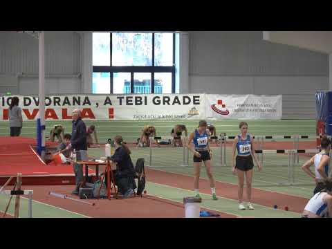 60m prepone [Ž], KVALIFIKACIJE, 2 skupine - Dvoransko PH za juniore i juniorke 2025