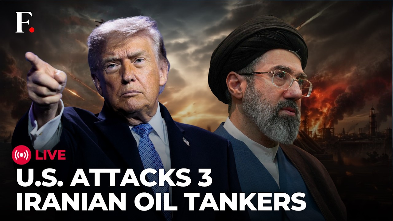 US IRAN WAR LIVE: US Says Three Tankers Hit As Iran Strikes US-Affiliated Ships