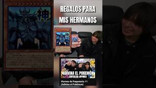 Regalando cartas a mis hermanos #yugioh #tcg #yugiohtcg #dragonmaid #obeliskthetormentor #anime #pov