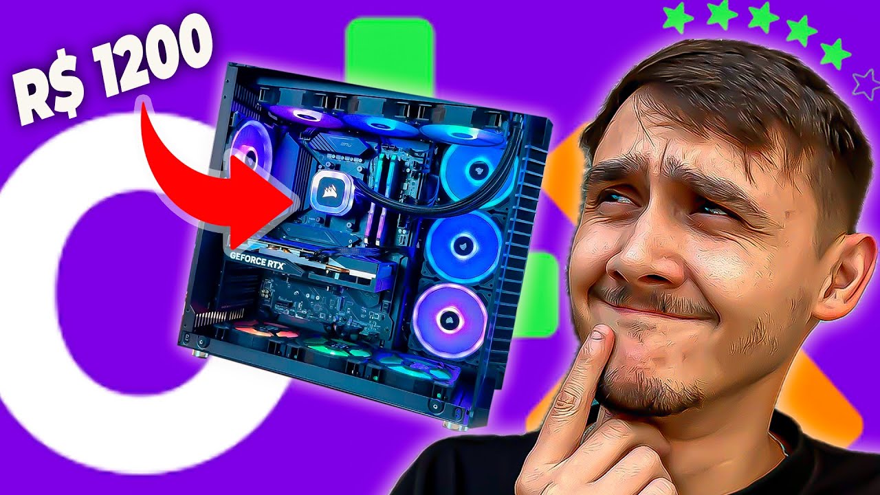 Ele comprou na OLX por R$ 1200 o PC e teve uma surpresa