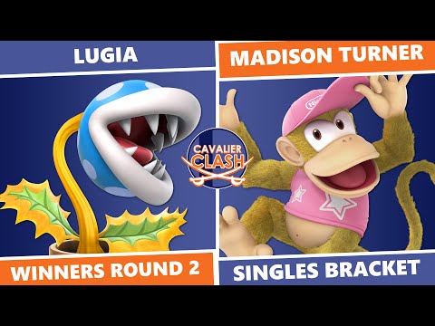 Cavalier Clash 4: Winners Round 2 - Lugia (Piranha Plant) Vs Madison Turner (Diddy) SSBU Singles