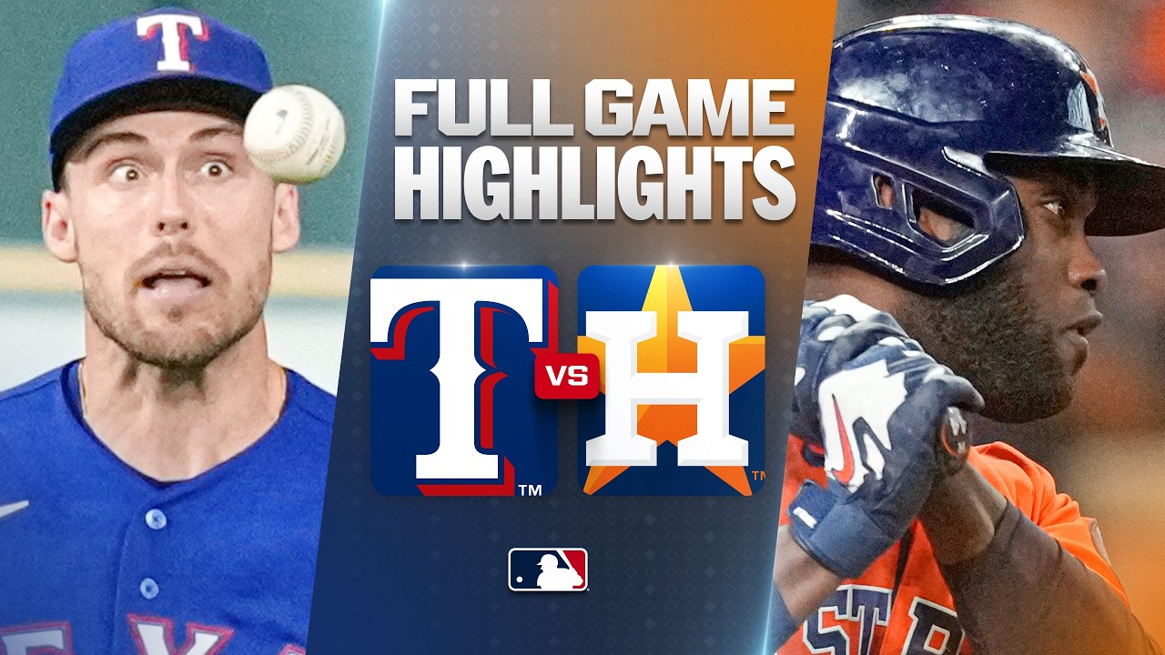 RANGERS vs. ASTROS: Official Full Game Highlights (July 31) | 2026 MLB Season