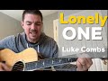 Lonely One Luke Combs Beginner Guitar Lesson