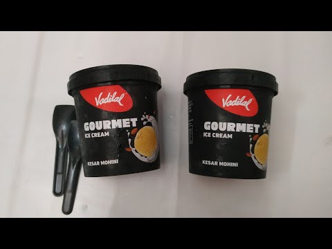 vadilal kesar mohini gourmet icecream #asmr #icecream #youtube #dessert