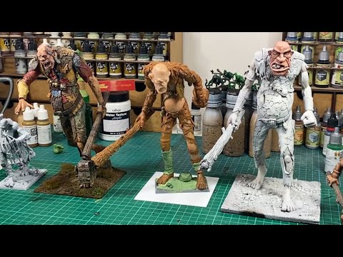 Forgeworld Bonegrinders and a long lost Warhammer Bonegrinder sculpt of my own. Hobby Update.