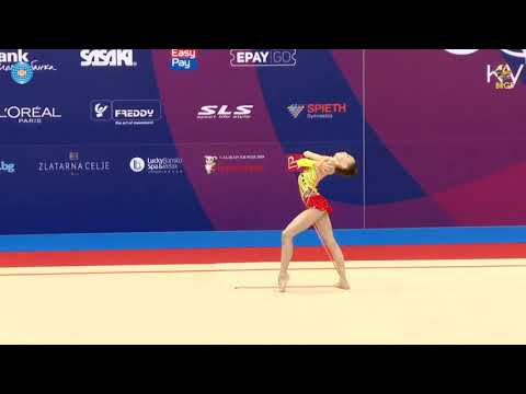 Yosmina Rakhimova UZB Rope Final - IT Sofia Cup 2019