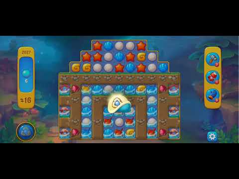 Fishdom Level 2027 & 2028 + Hermann & Crabson's Treasure Hunt Mini Game 🐠🦀 #GameLandOdyssey ✨