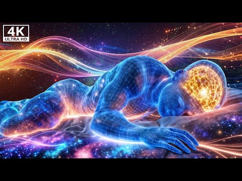 432Hz + 528Hz + 741Hz + 963Hz | The DEEPEST Healing Sleep: Whole Body Regeneration, Relieve Stress