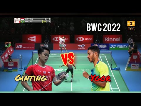 Anthony sinisuka ginting VS Ygor Coelho || Badminton world championship 2022