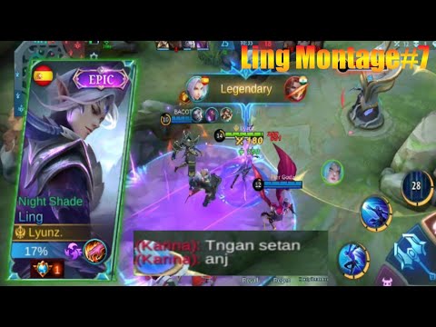 LING FASTHAND MONTAGE #7 |BEST MOMENT | MOBILE LEGEND BANG BANG