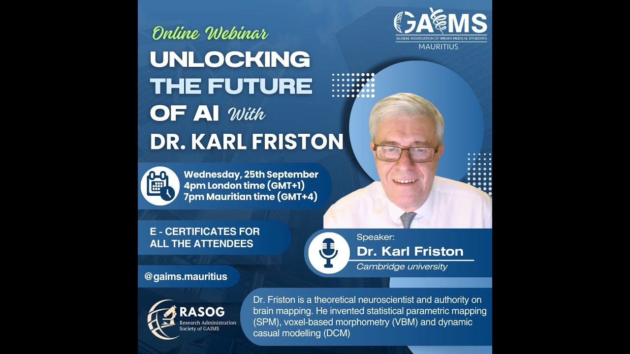 Unlocking the future of AI - With Dr. Karl Friston