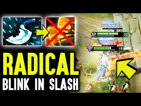 Radical Tinker Is Back With Crazy Skills - Crazy Comback And Blink In Slash WTF Dota 2