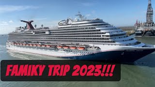 Carnival Vista family trip 2023. 