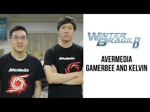Winter Brawl 8 - Avermedia's Gamerbee and Kelvin Jeon