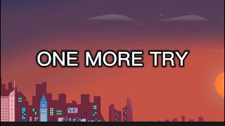 A1 - One more try acoustic (Lyrics)