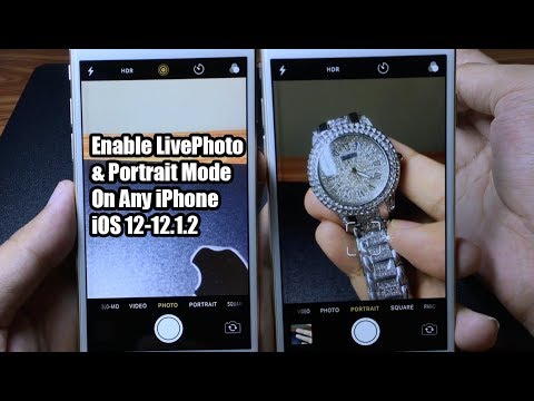 *NEW* Get LivePhoto & Portrait Mode On Older iPhone iOS 12-12.1.2