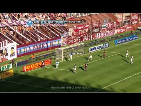 Monetti evitó el primero. Lanús 0 - Gimnasia 0. Fecha 17. Torneo Inicial 2013. Fútbol Para Todos